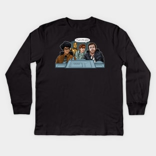 IT Crowd Wars Kids Long Sleeve T-Shirt